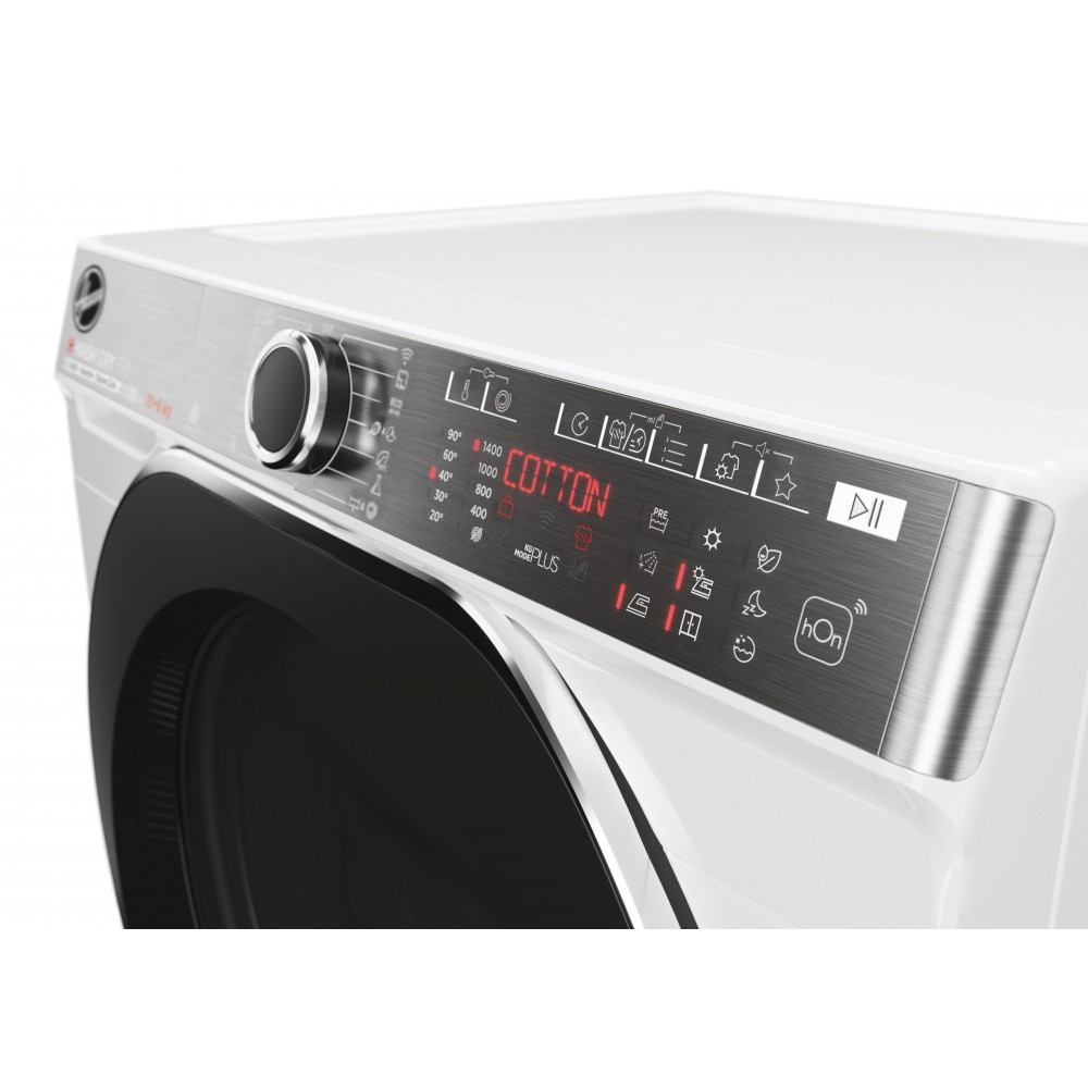 Hoover H-WASH&DRY 550 H5DPB 485BC9/1-S Lavasciuga Libera Installazione 8 Kg Lavaggio - 5 Kg Asciugatura Classe D 1400 Giri/min. Inverter Funzione Vapore Bianca - immagine 3