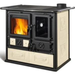 Nordica ROSA SINISTRA REVERSE VST.16 CERAMICA Cucina a legna 8,2 kw