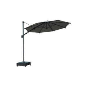 OMBRELLONE. FORTEZA PALO LATERALE D.350 ALLUMINIO ANTRACITE ECRU