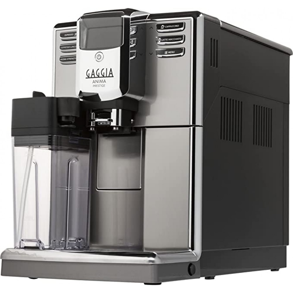 Macchina da Caffè Automatica Espresso con Macinacaffè e Cappuccinatore Caffè in grani colore Inox Gaggia R18762/01 Anima Prestige - immagine 2