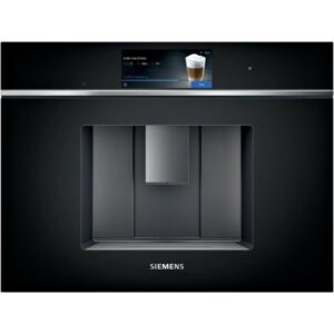 Siemens CT718L1B0 IQ700 Macchina da Caffè Espresso Automatica da Incasso 60 cm Nera - Display TFT - Home Connect