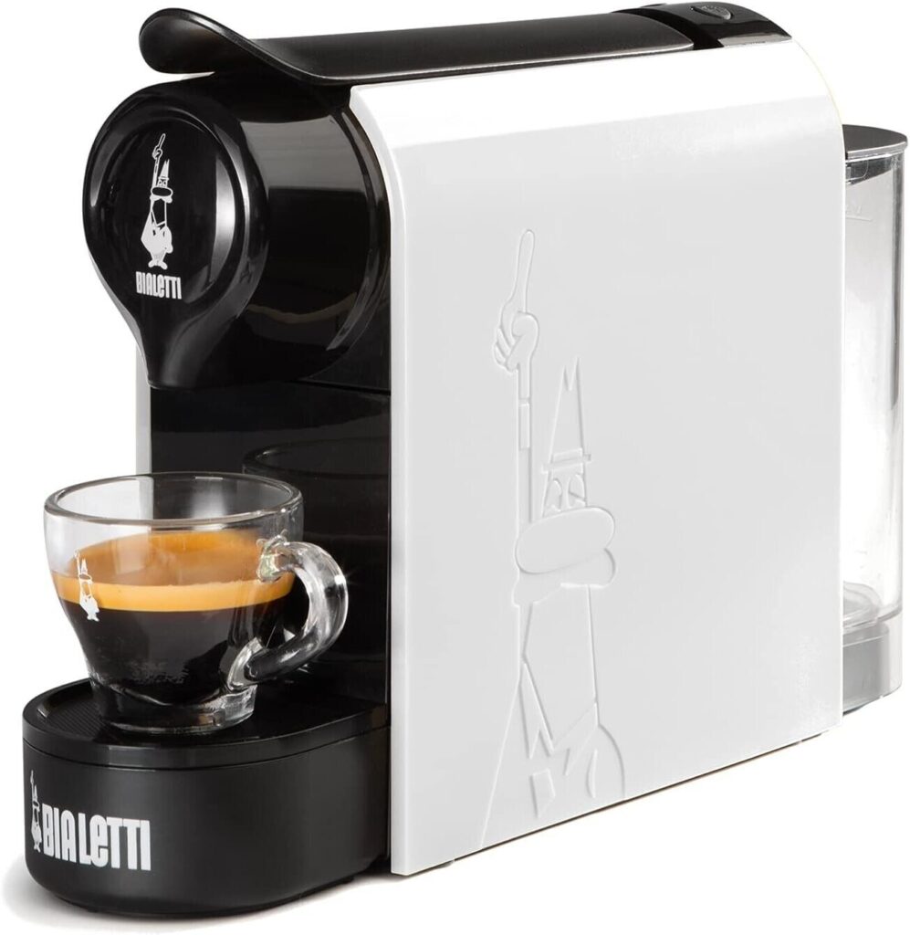 Bialetti Gioia Bianca – Macchina da Caffè a Capsule 1200 W