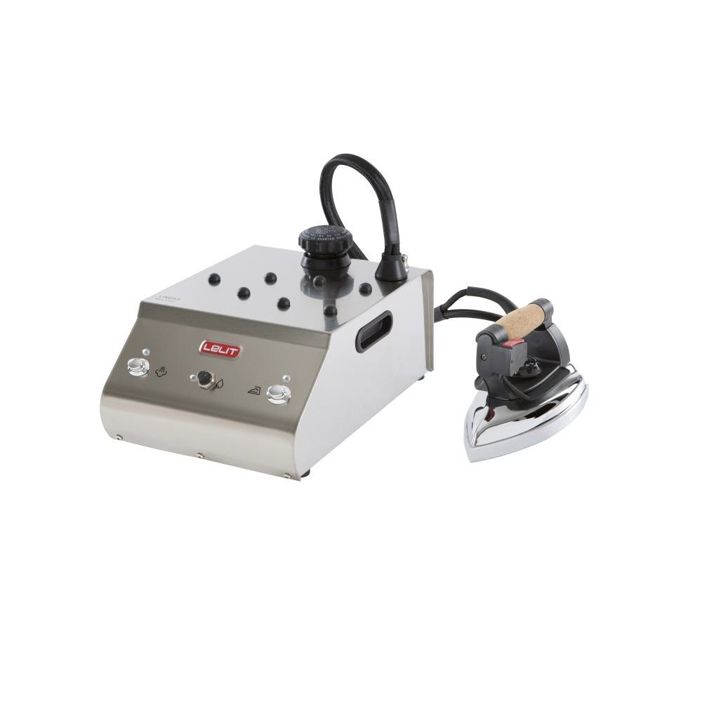 Lelit Linea31 PS321 Ferro da Stiro con Caldaia a Vapore Potenza 1800 Watt 5.5 Bar Funzione Vapore Verticale Piastra Acciaio. RICONDIZIONATO