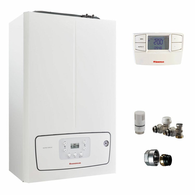 Caldaia a condensazione Immergas Victrix Tera 28 V2 camera stagna 28 kW metano